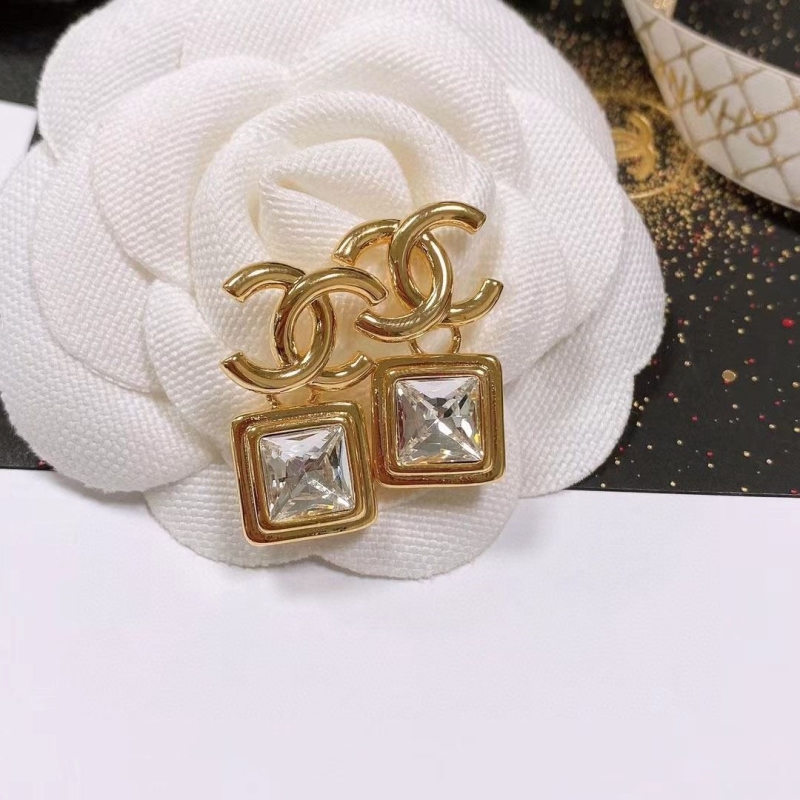 Ch*el earrings
